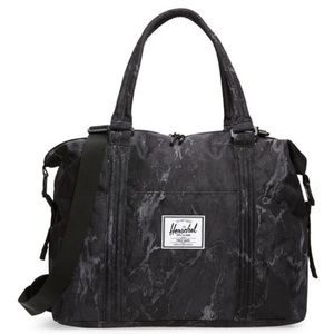 Herschel marble diaper bag